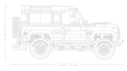 LEGO Land Rover Classic Defender 90 10317 ICONS LEGO ICONS @ 2TTOYS LEGO €. 204.99