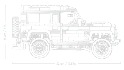 LEGO Land Rover Classic Defender 90 10317 ICONS (USED) LEGO ICONS @ 2TTOYS | Official LEGO shop😊🥰 LEGO €. 149.99