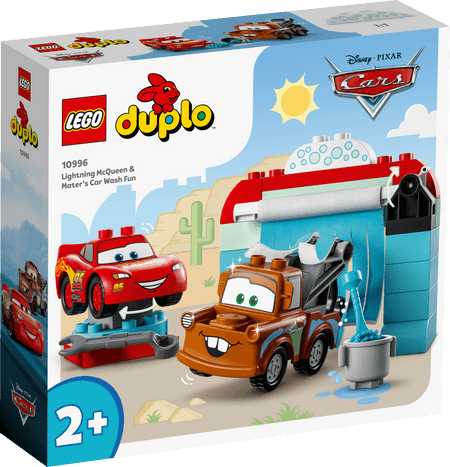 LEGO Lightning McQueen & Mater's wasstraatpret 10996 DUPLO @ 2TTOYS | Official LEGO shop😊🥰 LEGO €. 29.99