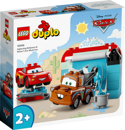 LEGO Lightning McQueen & Mater's wasstraatpret 10996 DUPLO @ 2TTOYS | Official LEGO shop😊🥰 LEGO €. 29.99