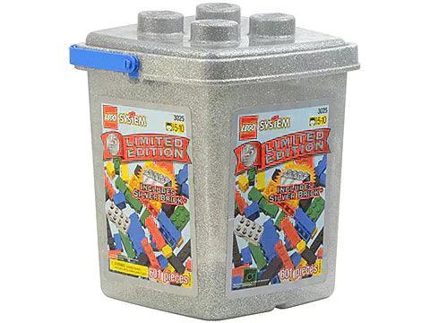 LEGO Limited Edition Silver Brick Bucket 3025 Basic LEGO BASIC @ 2TTOYS | Official LEGO shop😊🥰 LEGO €. 9.99