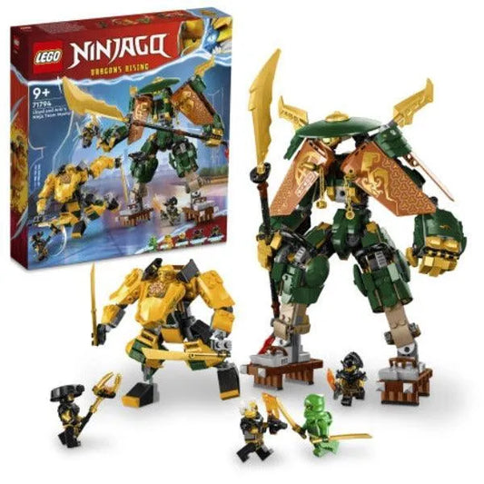 LEGO Lloyd en Arin's Ninja Team Mechs 71794 Ninjago LEGO NINJAGO @ 2TTOYS | Official LEGO shop😊🥰 LEGO €. 72.49