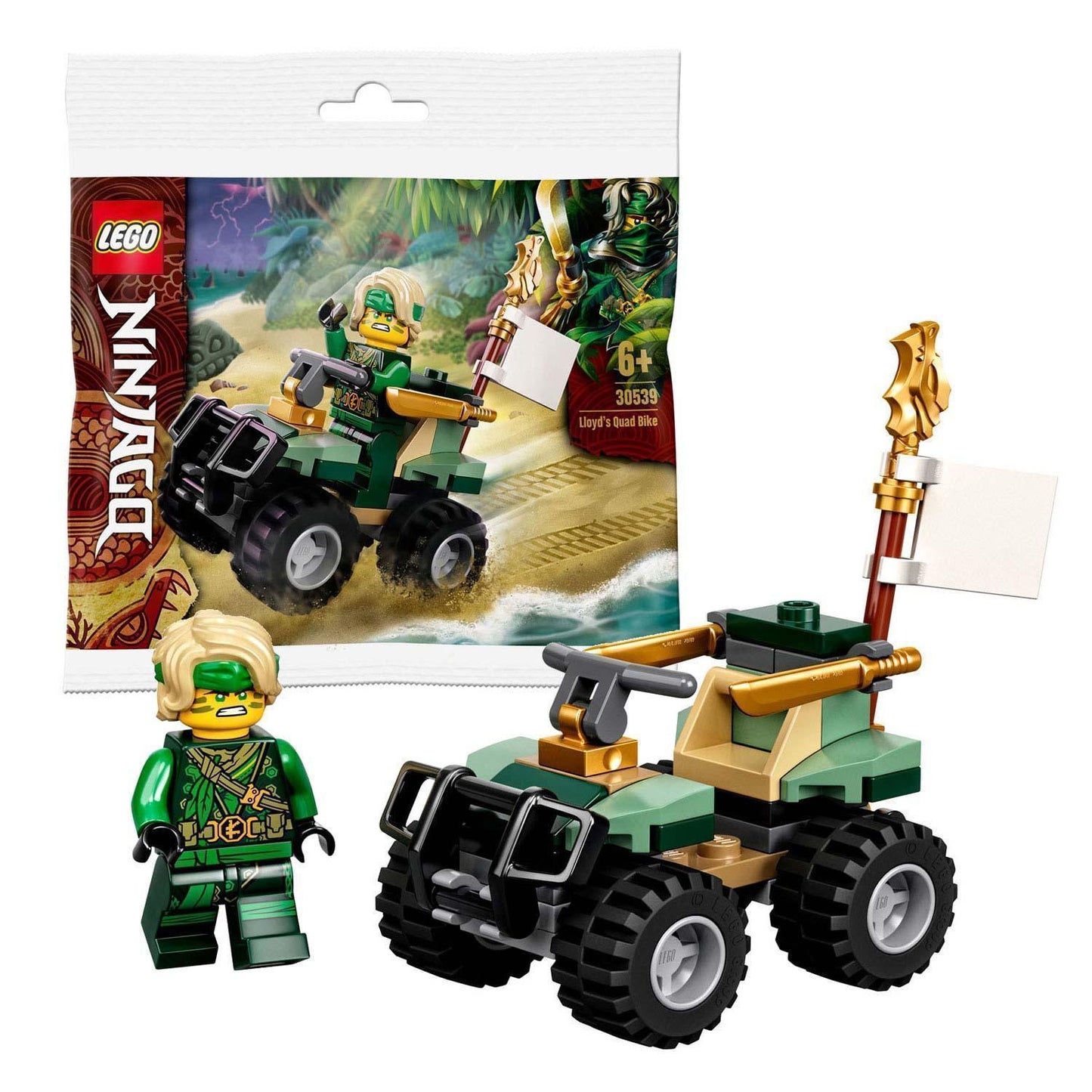 LEGO Lloyds Quad Bike 30539 Ninjago LEGO NINJAGO @ 2TTOYS | Official LEGO shop😊🥰 LEGO €. 3.99