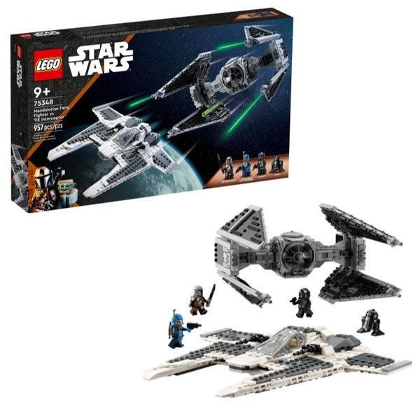 LEGO Mandalorian Fang Fighter versus TIE Interceptor 75348 StarWars LEGO STARWARS @ 2TTOYS LEGO €. 84.98