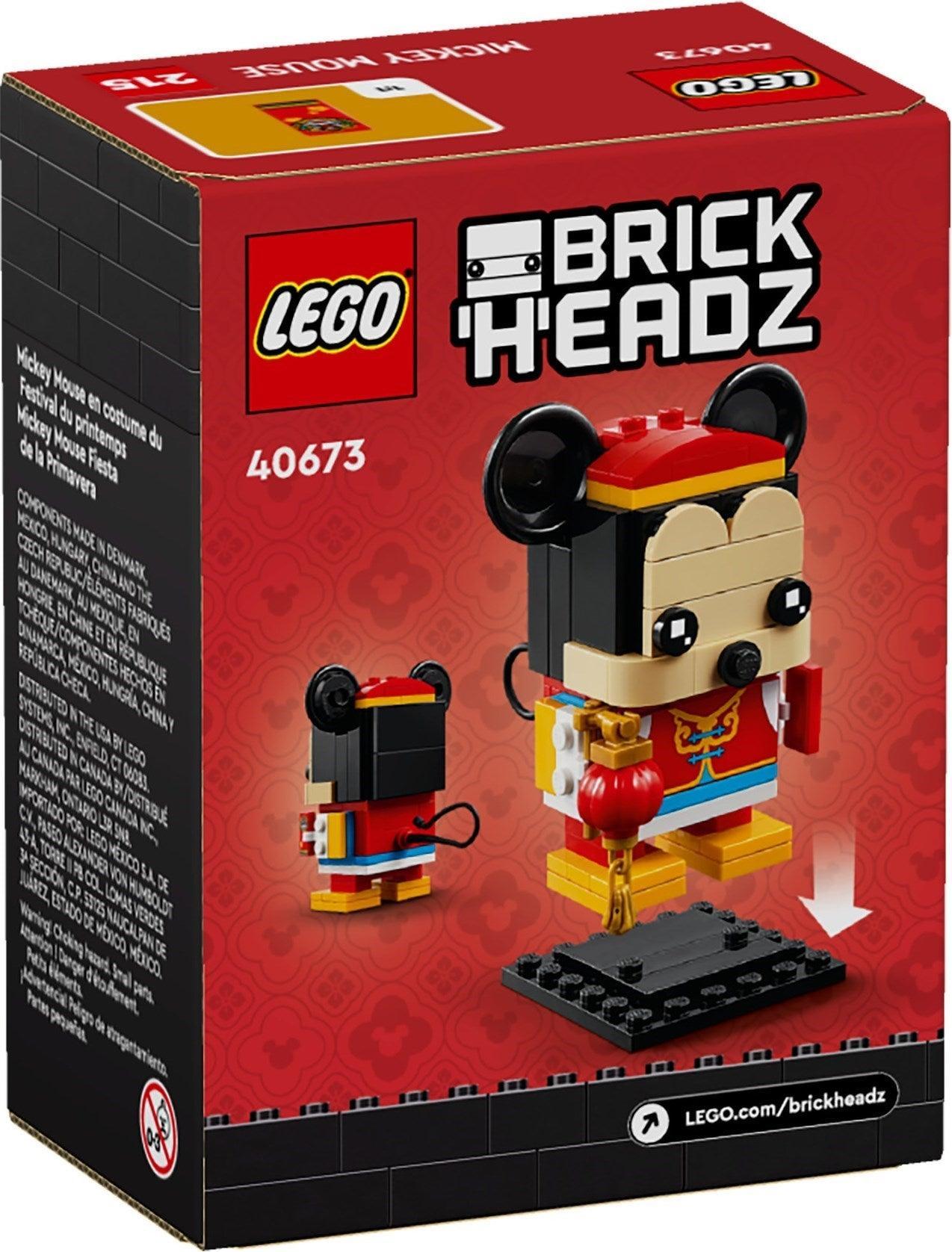 LEGO Mickey Mouse op het Lentefestival 40673 Brickheadz LEGO BRICKHEADZ @ 2TTOYS LEGO €. 7.49