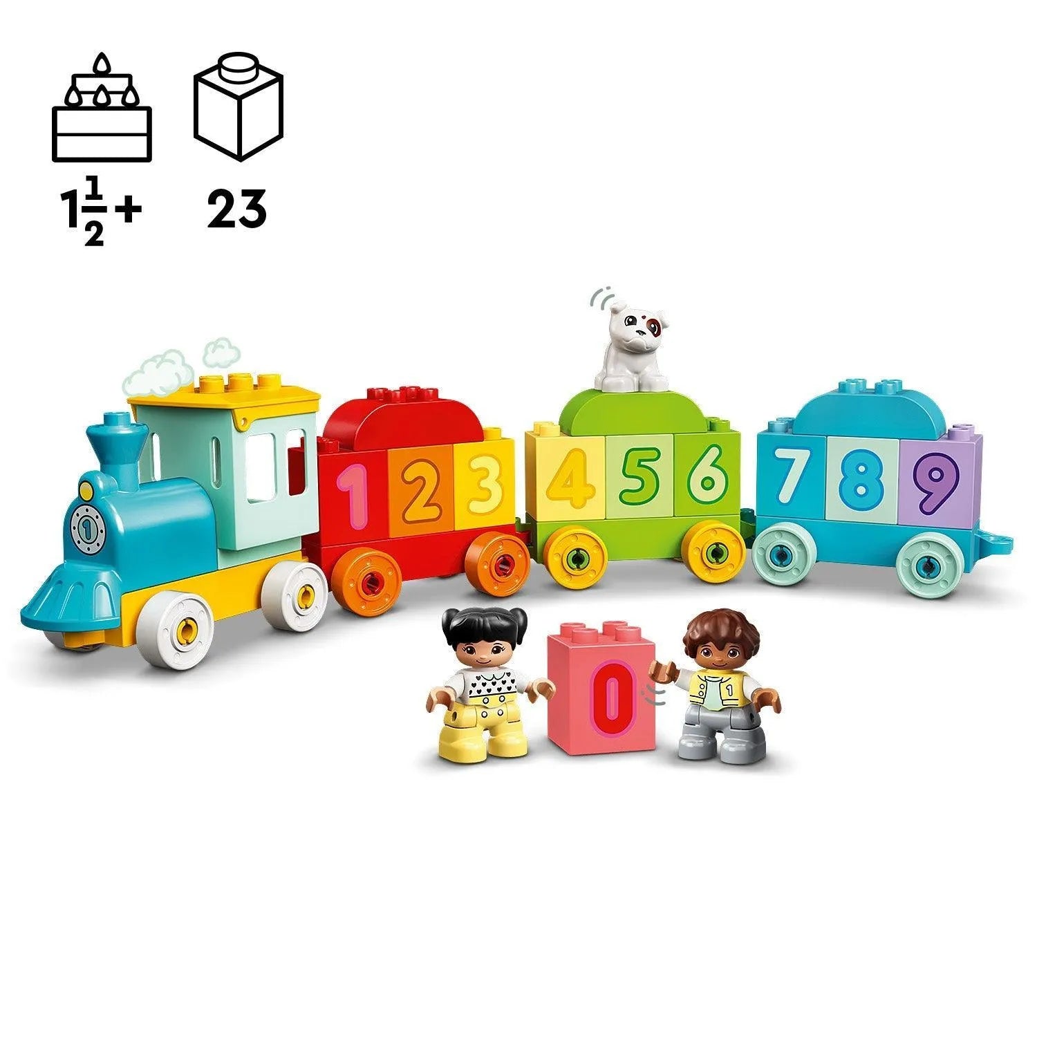 LEGO Mijn eerste trein Getallentrein - Leren tellen 10954 DUPLO LEGO DUPLO @ 2TTOYS | Official LEGO shop😊🥰 LEGO €. 16.98