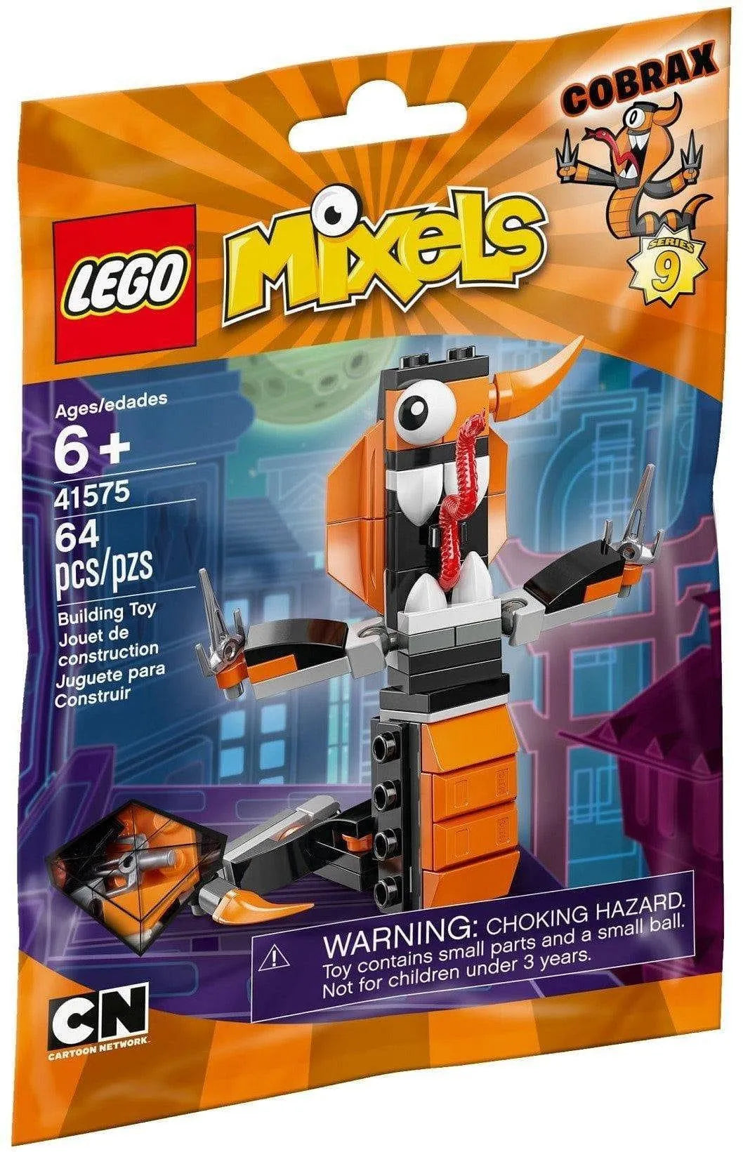 LEGO Mixels Cobrax serie 9 41575 Mixels LEGO MIXELS @ 2TTOYS | Official LEGO shop😊🥰 LEGO €. 19.99