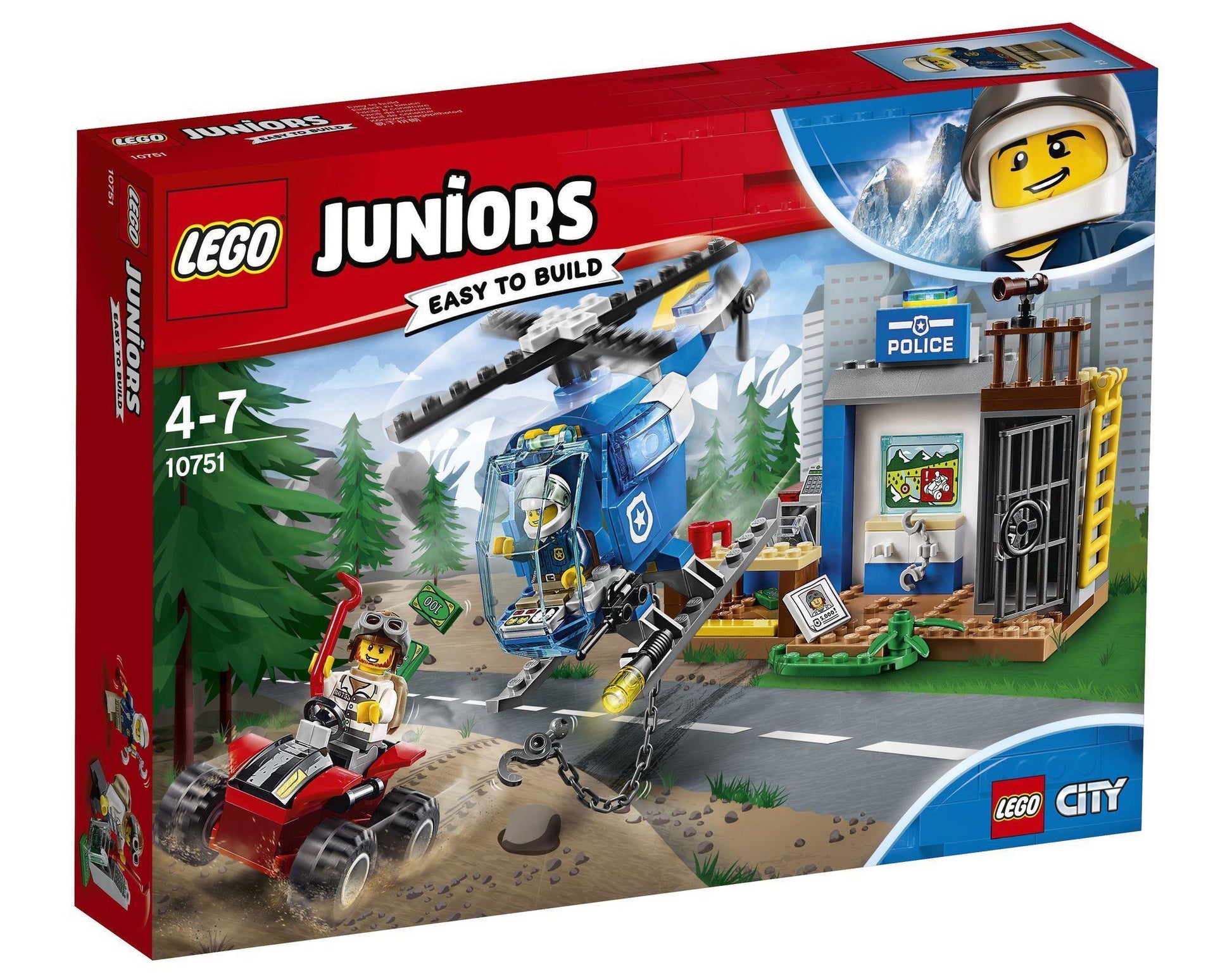 LEGO Mountain Police Chase 10751 Juniors LEGO Juniors @ 2TTOYS LEGO €. 16.49