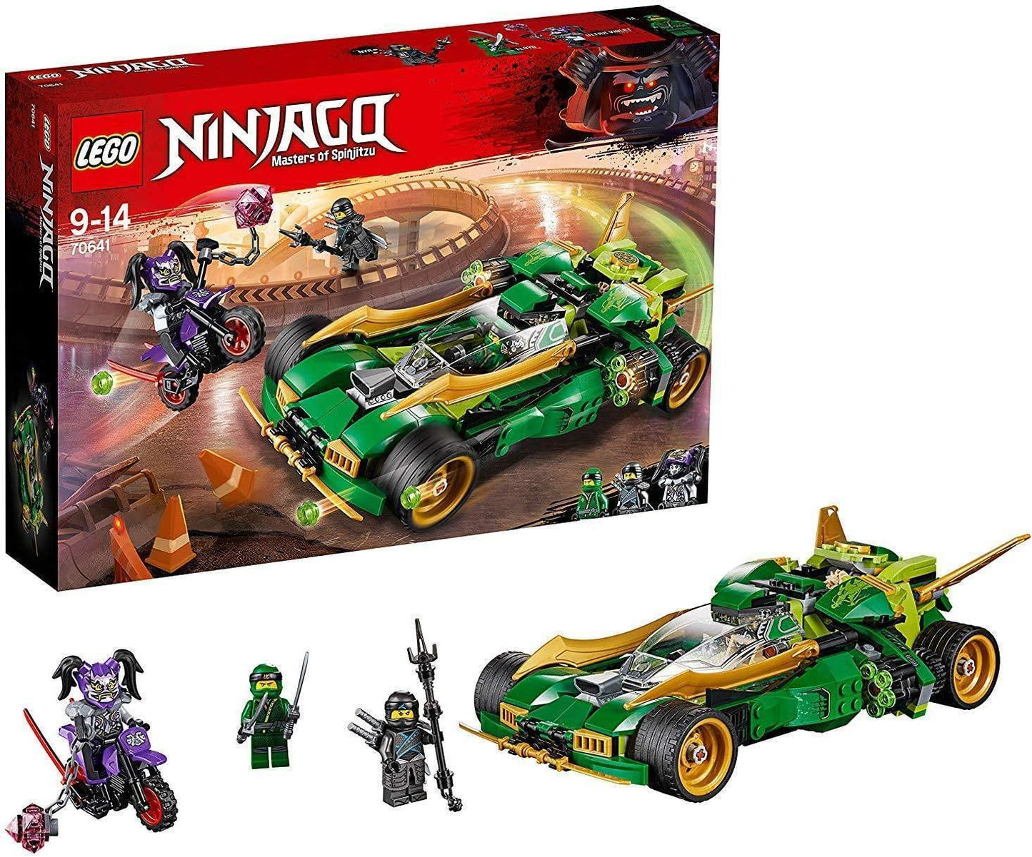 LEGO Ninja Nightcrawler 70641 Ninjago LEGO Ninjago - Sons of Garmadon @ 2TTOYS | Official LEGO shop😊🥰 LEGO €. 39.99