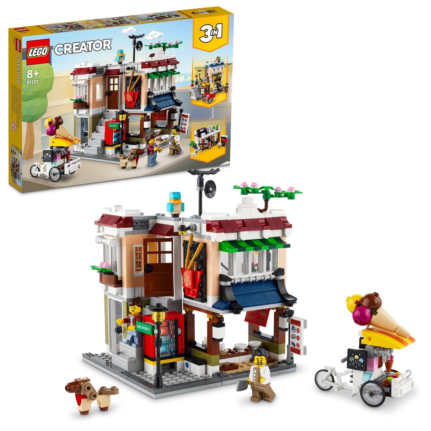 LEGO Noedel winkel in de stad 31131 Creator LEGO CITY VILLE @ 2TTOYS | Official LEGO shop😊🥰 LEGO €. 54.99