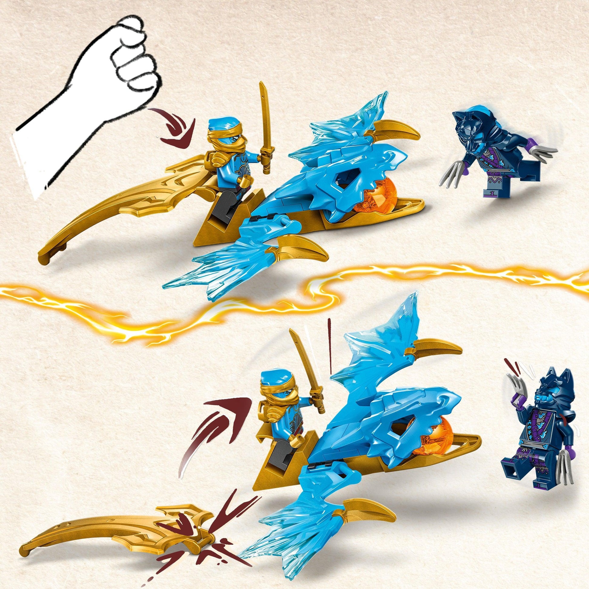 LEGO Nya's Drakenzweefvliegtuig 71802 Ninjago LEGO Ninjago @ 2TTOYS LEGO €. 8.49