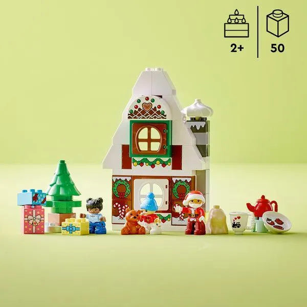 LEGO Peperkoekhuis van de Kerstman 10976 DUPLO LEGO DUPLO @ 2TTOYS | Official LEGO shop😊🥰 LEGO €. 29.48