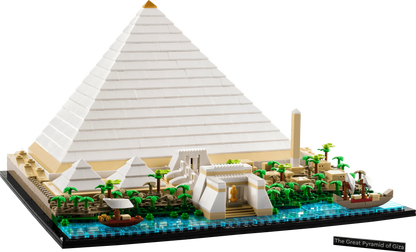 LEGO Piramide van Gizeh 21058 Architecture LEGO ARCHITECTURE @ 2TTOYS | Official LEGO shop😊🥰 LEGO €. 118.98