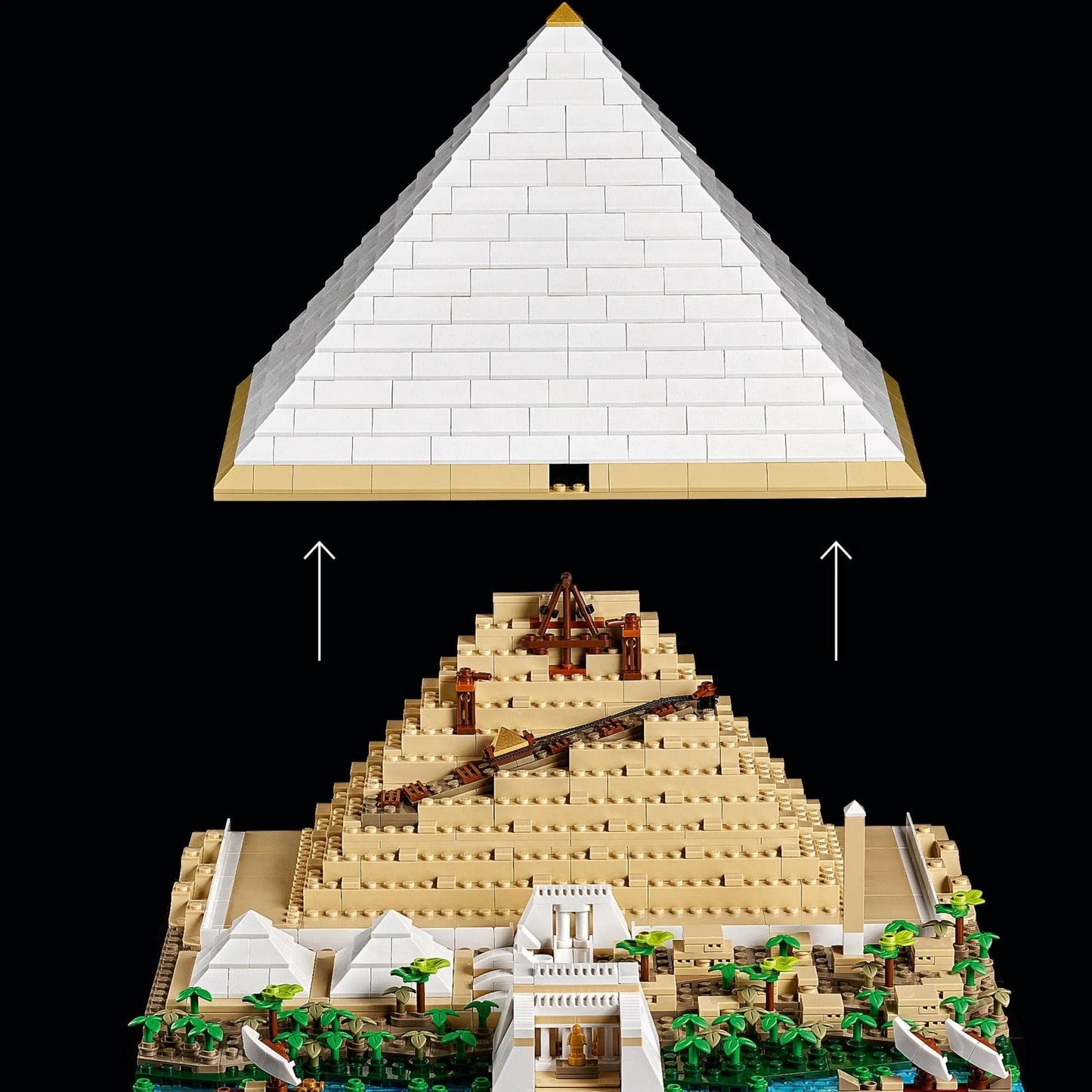 LEGO Piramide van Gizeh 21058 Architecture LEGO ARCHITECTURE @ 2TTOYS | Official LEGO shop😊🥰 LEGO €. 118.98