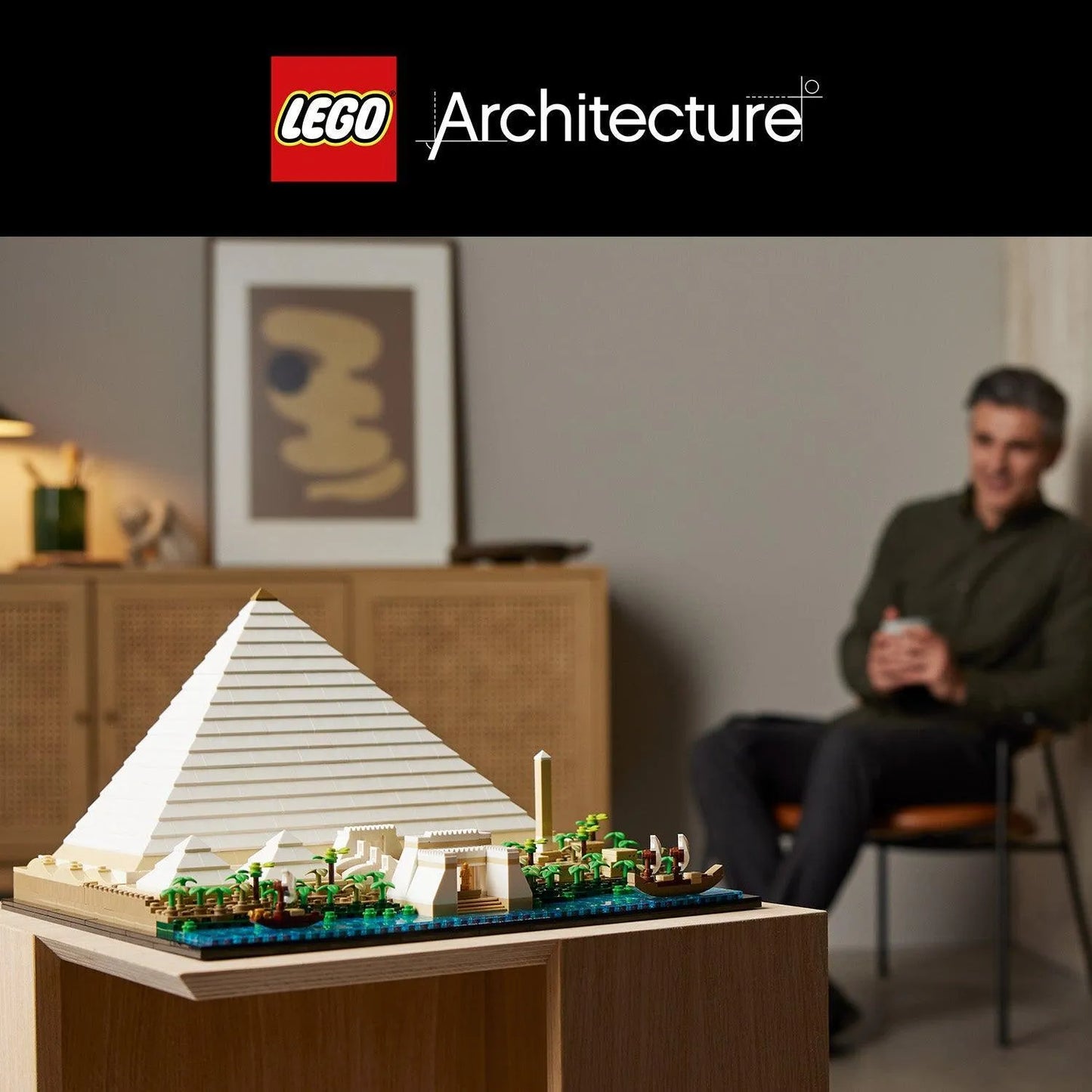 LEGO Piramide van Gizeh 21058 Architecture LEGO ARCHITECTURE @ 2TTOYS | Official LEGO shop😊🥰 LEGO €. 118.98