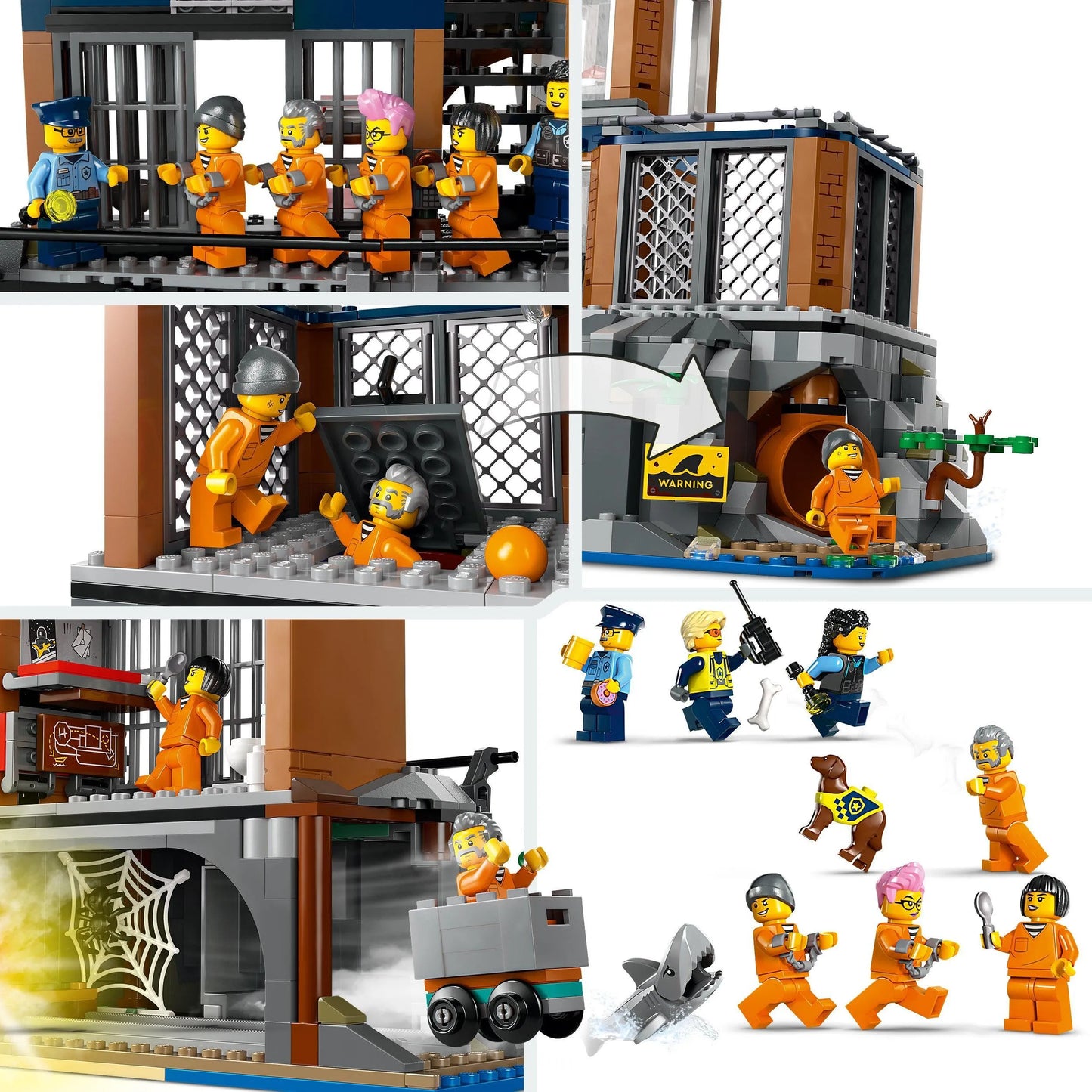 LEGO Politiebureau op het gevangeniseiland 60419 City LEGO City @ 2TTOYS | Official LEGO shop😊🥰 LEGO €. 84.49