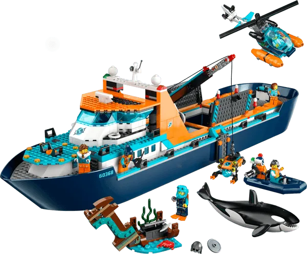 LEGO Poolonderzoeksschip 60368 City LEGO CITY @ 2TTOYS | Official LEGO shop😊🥰 LEGO €. 126.99