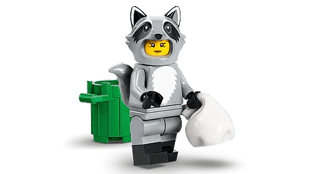 LEGO Raccoon Costume Fan (1 stuk) Minifguren Serie 22 71032-10 LEGO MINIFIGUREN @ 2TTOYS | Official LEGO shop😊🥰 LEGO €. 5.99