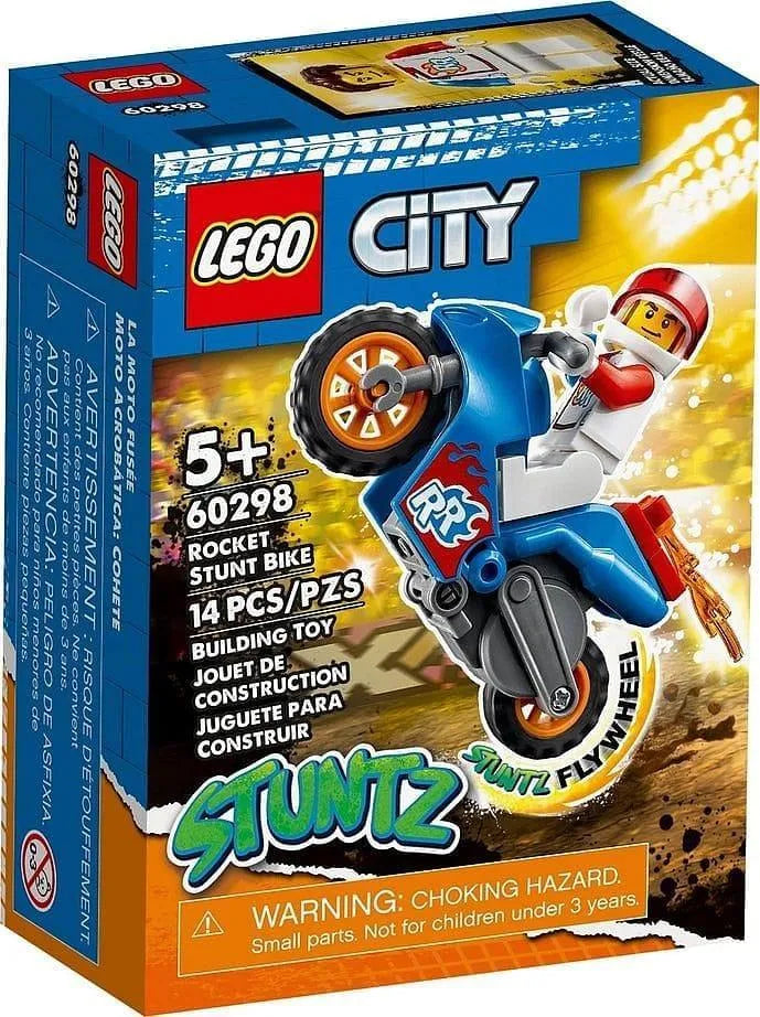 LEGO Raket stuntmotor met Rocket Racer! 60298 City LEGO CITY STUNTZ @ 2TTOYS | Official LEGO shop😊🥰 LEGO €. 7.49