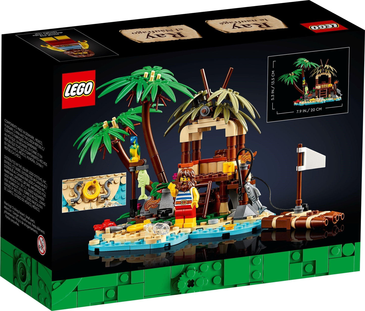 LEGO Ray the Castaway 40556 Ideas LEGO IDEAS @ 2TTOYS | Official LEGO shop😊🥰 LEGO €. 16.99