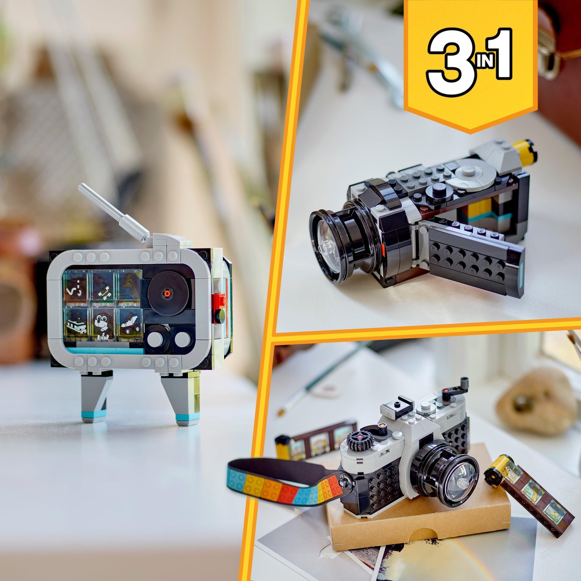 LEGO Retro Foto camera 31147 Creator 3 in 1 LEGO CREATOR 3 IN 1 @ 2TTOYS | Official LEGO shop😊🥰 LEGO €. 16.49