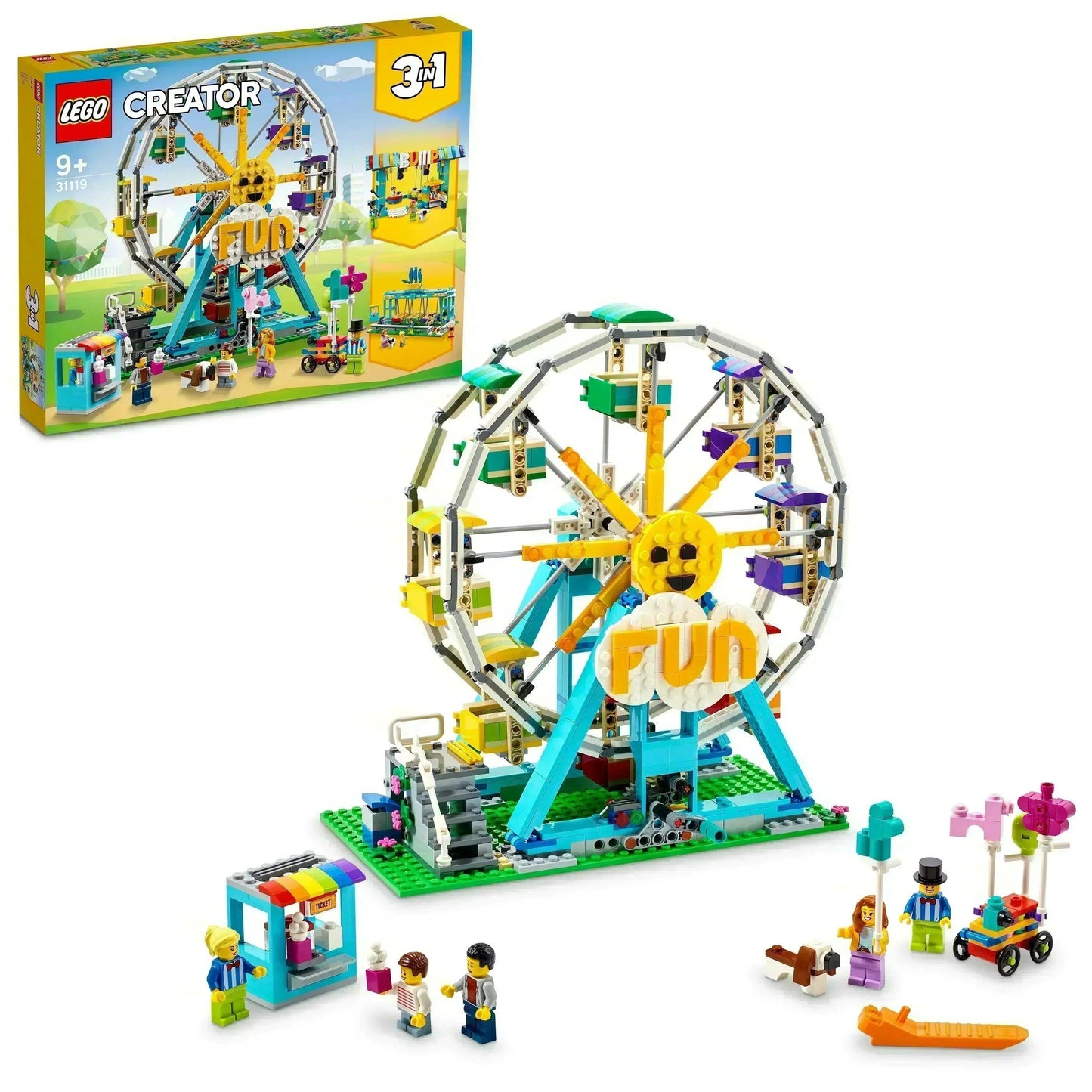 LEGO Reuzenrad voor de kermis 31119 Creator 3-in-1 LEGO CREATOR @ 2TTOYS LEGO €. 99.99