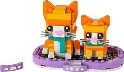 LEGO Rode gestreepte kat 40480 Brickheadz LEGO BRICKHEADZ @ 2TTOYS LEGO €. 17.99