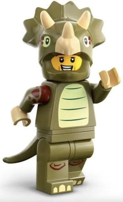 LEGO Serie 25 Triceratops Costume Fan 71045-8 Minifiguren LEGO MINIFIGUREN @ 2TTOYS | Official LEGO shop😊🥰 LEGO €. 6.99