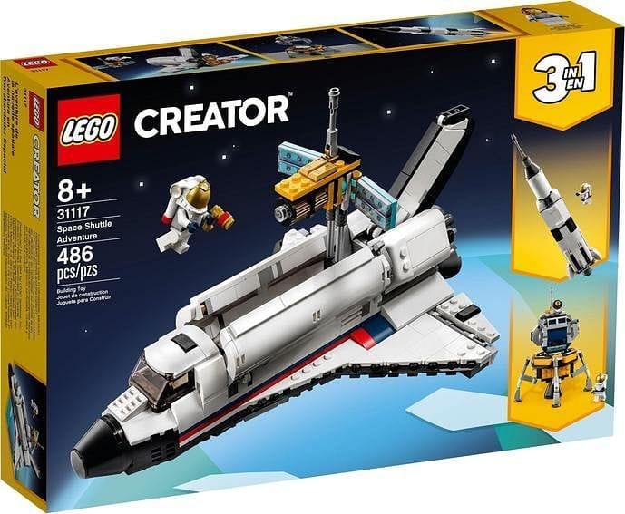 LEGO Space shuttle 31117 Creator 3-in-1 LEGO CREATOR @ 2TTOYS | Official LEGO shop😊🥰 LEGO €. 39.99