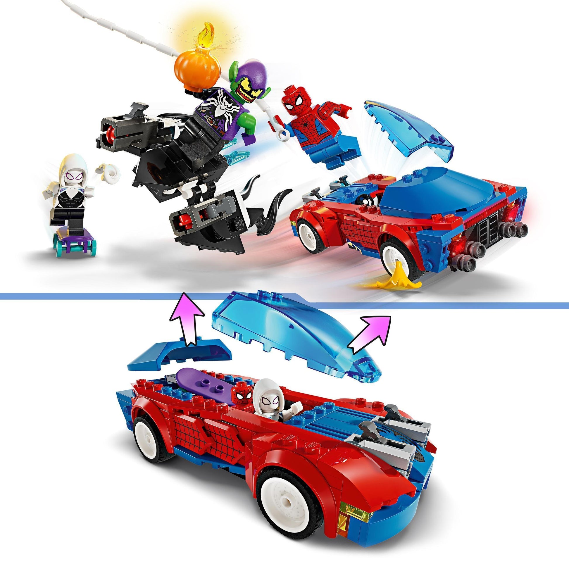 LEGO Spider-Man racewagen en Venom Green Goblin 76279 Superheroes LEGO SUPERHEROES @ 2TTOYS LEGO €. 25.49