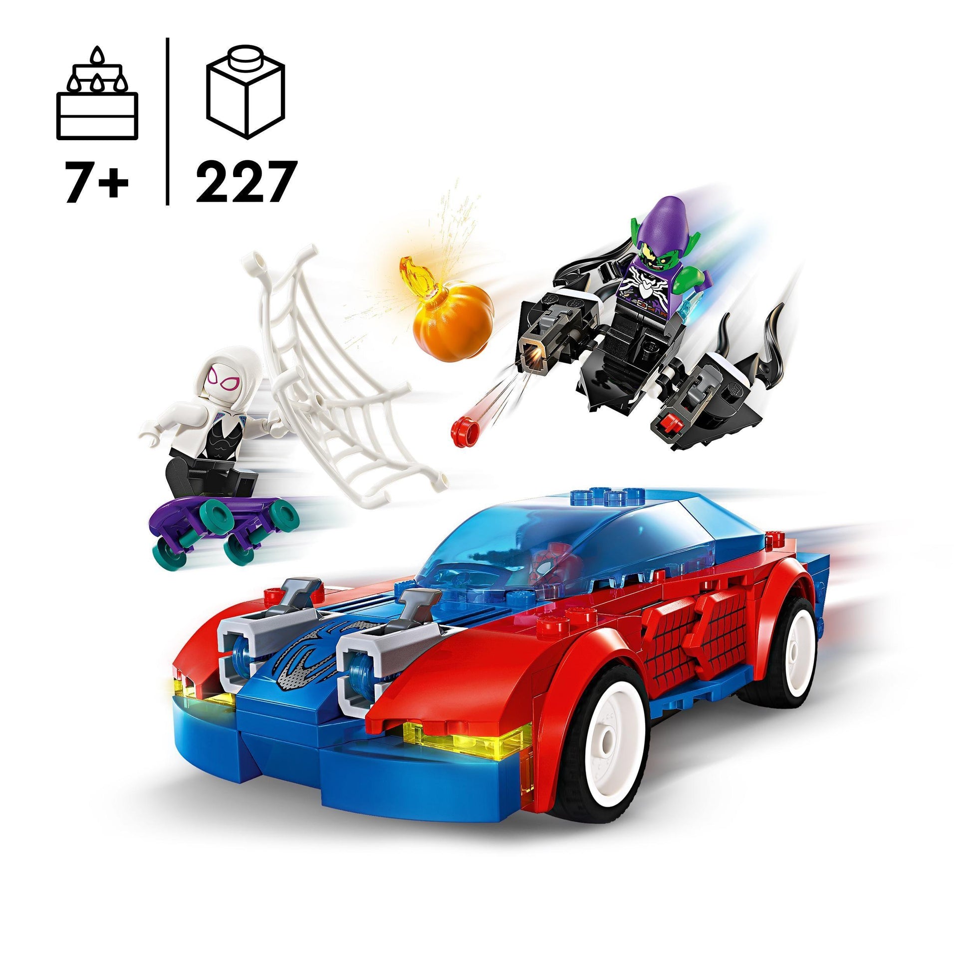 LEGO Spider-Man racewagen en Venom Green Goblin 76279 Superheroes LEGO SUPERHEROES @ 2TTOYS LEGO €. 25.49