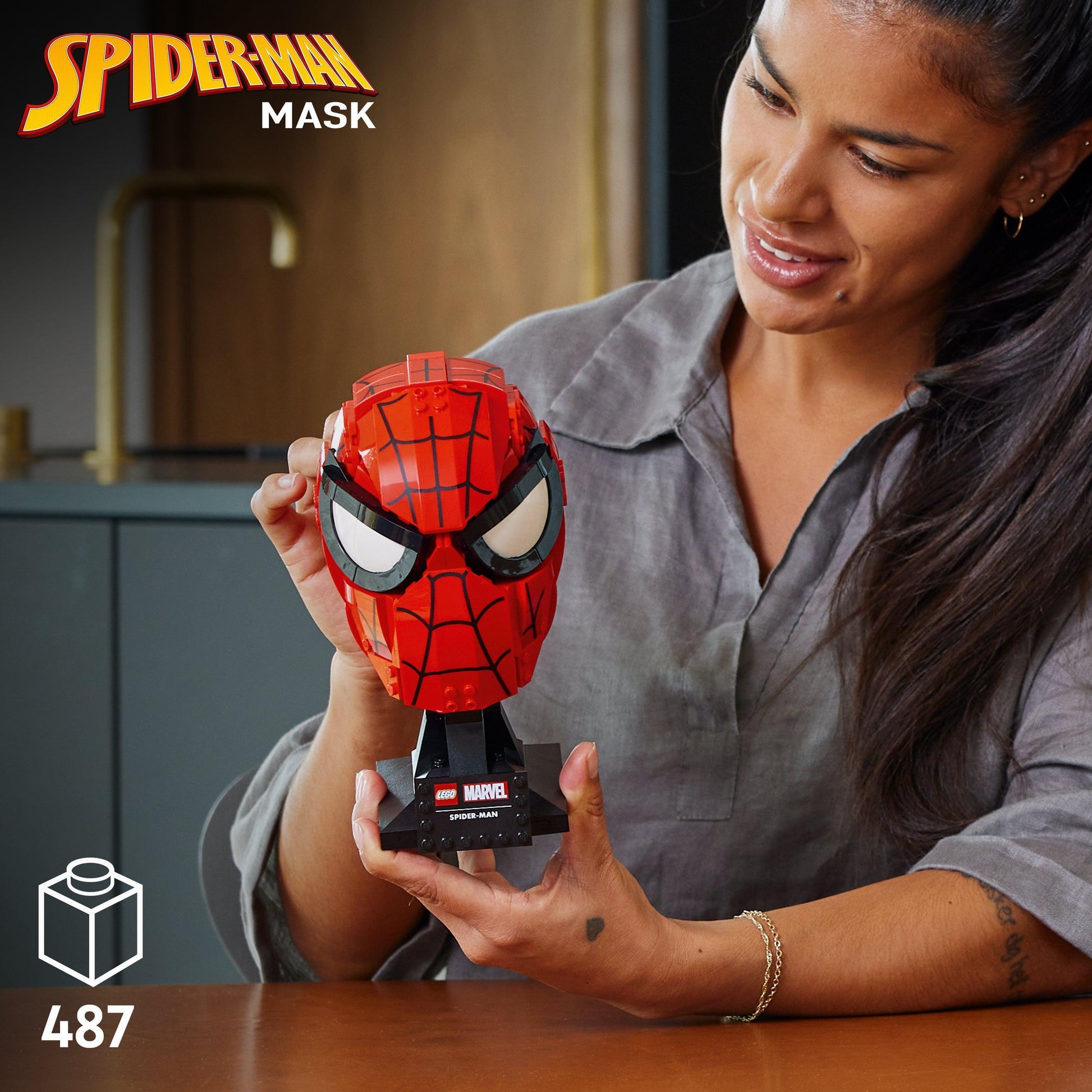 LEGO Spider-Mans masker 76285 Spiderman LEGO SUPERHEROES @ 2TTOYS | Official LEGO shop😊🥰 2TTOYS €. 74.99