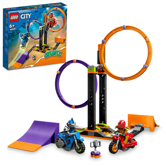 LEGO Spinning Stunt-uitdaging 60360 City LEGO CITY @ 2TTOYS | Official LEGO shop😊🥰 LEGO €. 29.49