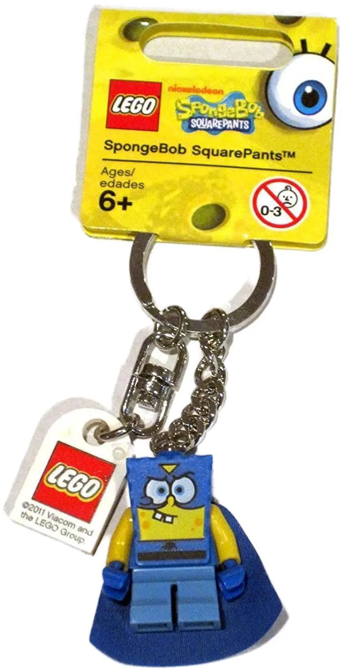 LEGO SpongeBob Superhero Key Chain 853356 Gear LEGO Gear @ 2TTOYS | Official LEGO shop😊🥰 LEGO €. 4.99