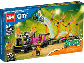 LEGO Stunttruck & Ring of Fire-uitdaging 60357 City LEGO CITY @ 2TTOYS LEGO €. 42.48