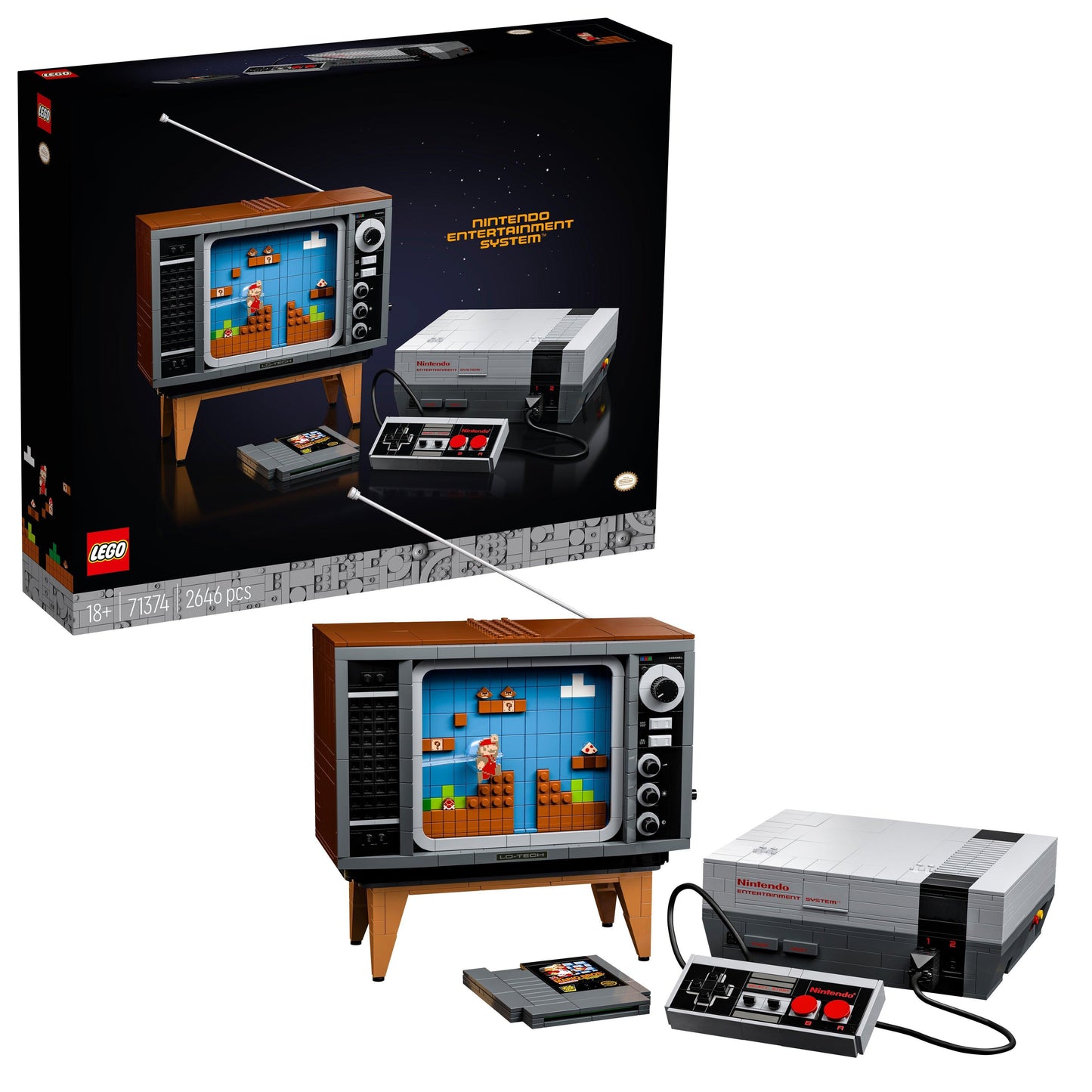 LEGO Super Mario Nintendo Entertainment System 71374 SuperMario LEGO SUPERMARIO @ 2TTOYS LEGO €. 249.99