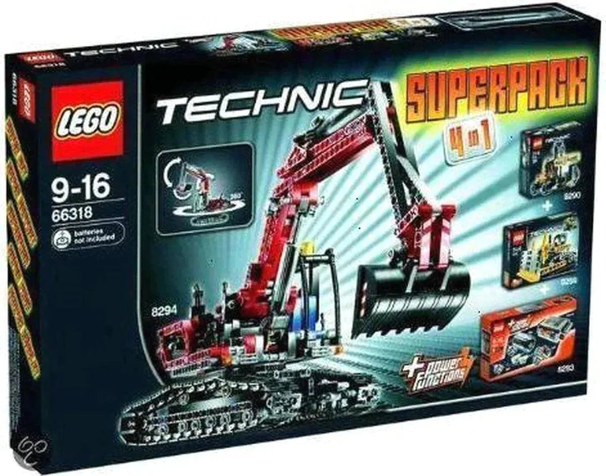 LEGO Super Pack 4 in 1 66318 TECHNIC LEGO TECHNIC @ 2TTOYS | Official LEGO shop😊🥰 LEGO €. 158.99