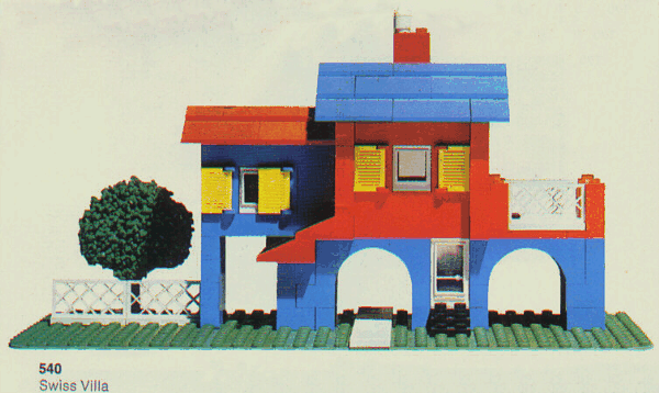 LEGO Swiss villa 540 LEGOLAND LEGO LEGOLAND @ 2TTOYS | Official LEGO shop😊🥰 LEGO €. 29.99