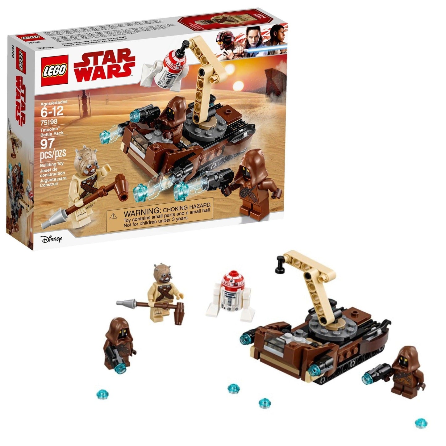 LEGO Tatooine Battle Pack 75198 StarWars LEGO STARWARS @ 2TTOYS LEGO €. 39.99