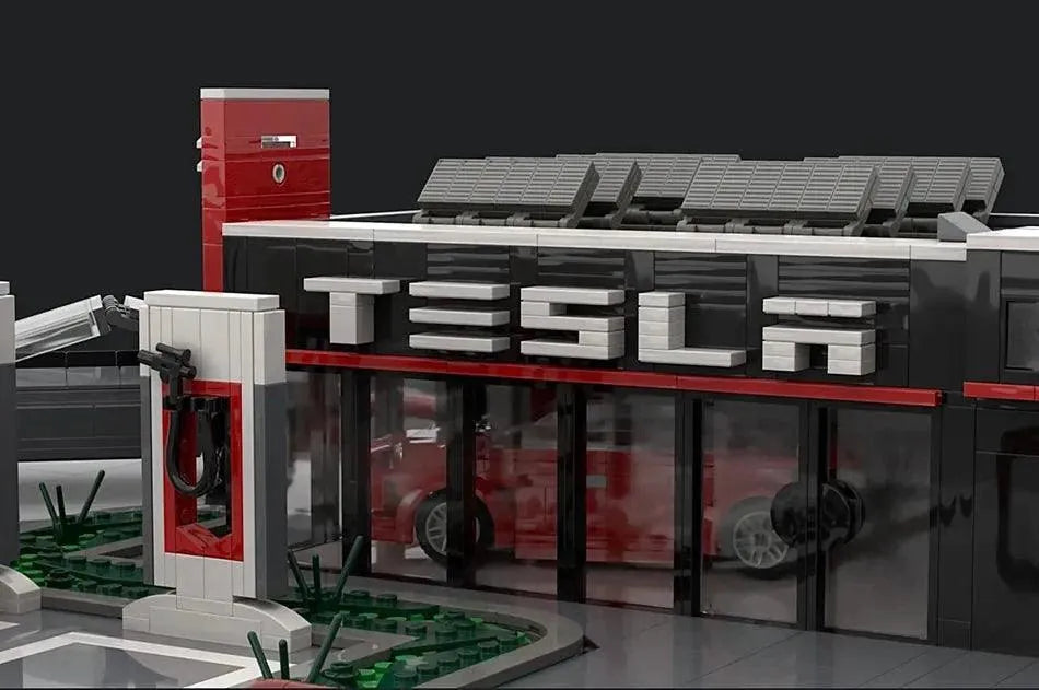 LEGO TESLA GARAGE LEGO IDEAS @ 2TTOYS | Official LEGO shop😊🥰 LEGO €. 888.88