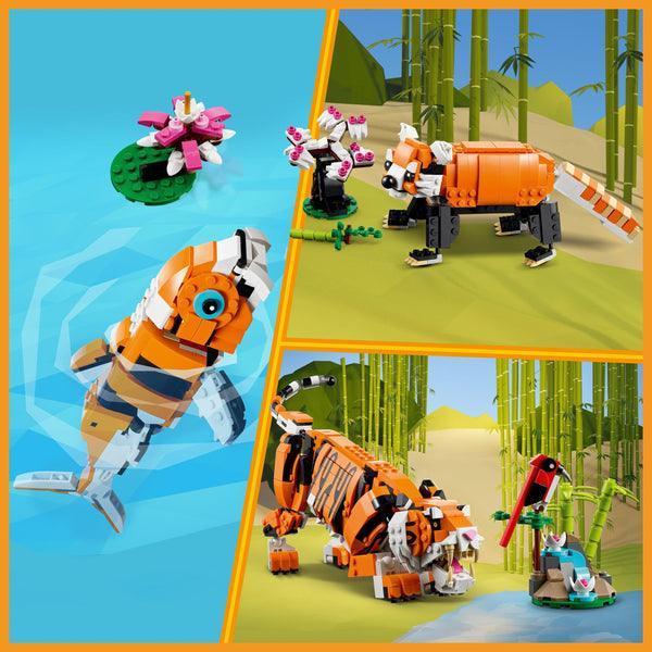 LEGO Tijger 31129 Creator 3-in-1 LEGO CREATOR @ 2TTOYS | Official LEGO shop😊🥰 LEGO €. 42.48