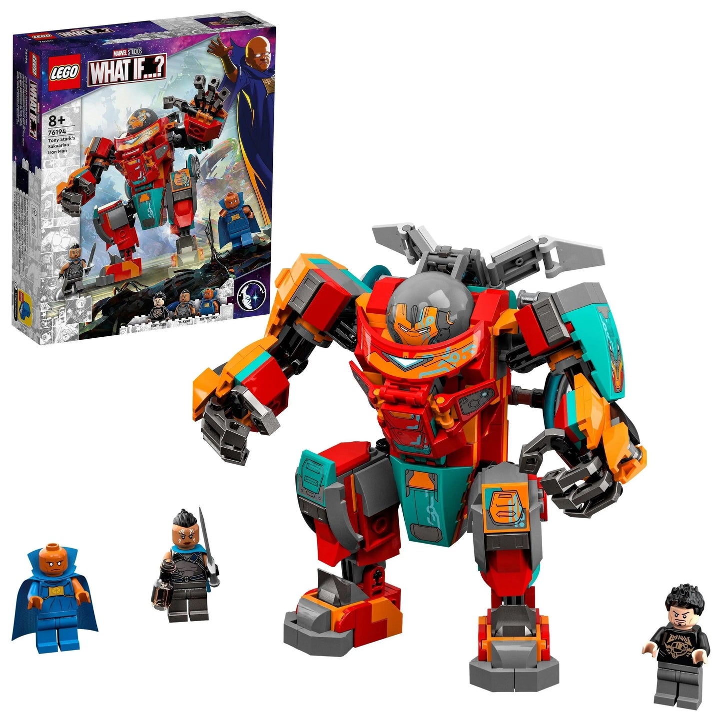 LEGO Tony Stark's Sakaarian Iron Man 76194 Superheroes LEGO SUPERHEROES @ 2TTOYS | Official LEGO shop😊🥰 LEGO €. 31.49