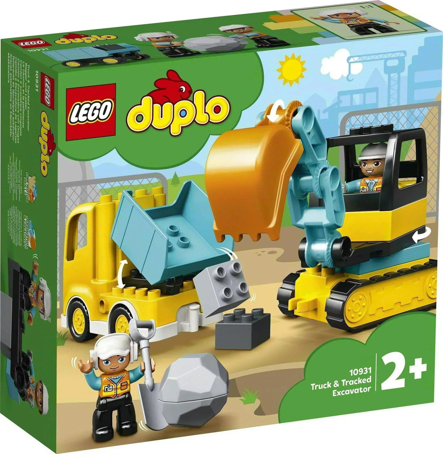 LEGO Truck & Graafmachine met rupsbanden 10931 DUPLO LEGO DUPLO @ 2TTOYS | Official LEGO shop😊🥰 LEGO €. 16.98