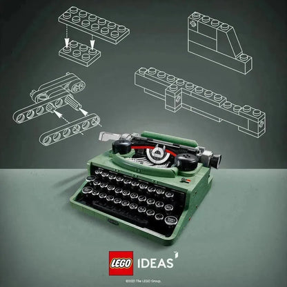 LEGO Type machine / Typewriter 21327 Ideas (USED) LEGO IDEAS @ 2TTOYS | Official LEGO shop😊🥰 LEGO €. 174.99