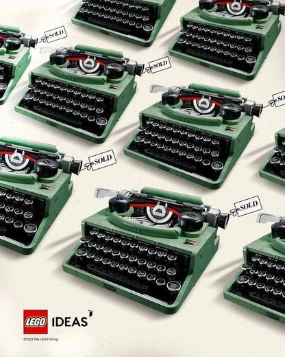 LEGO Type machine / Typewriter 21327 Ideas (USED) LEGO IDEAS @ 2TTOYS | Official LEGO shop😊🥰 LEGO €. 174.99