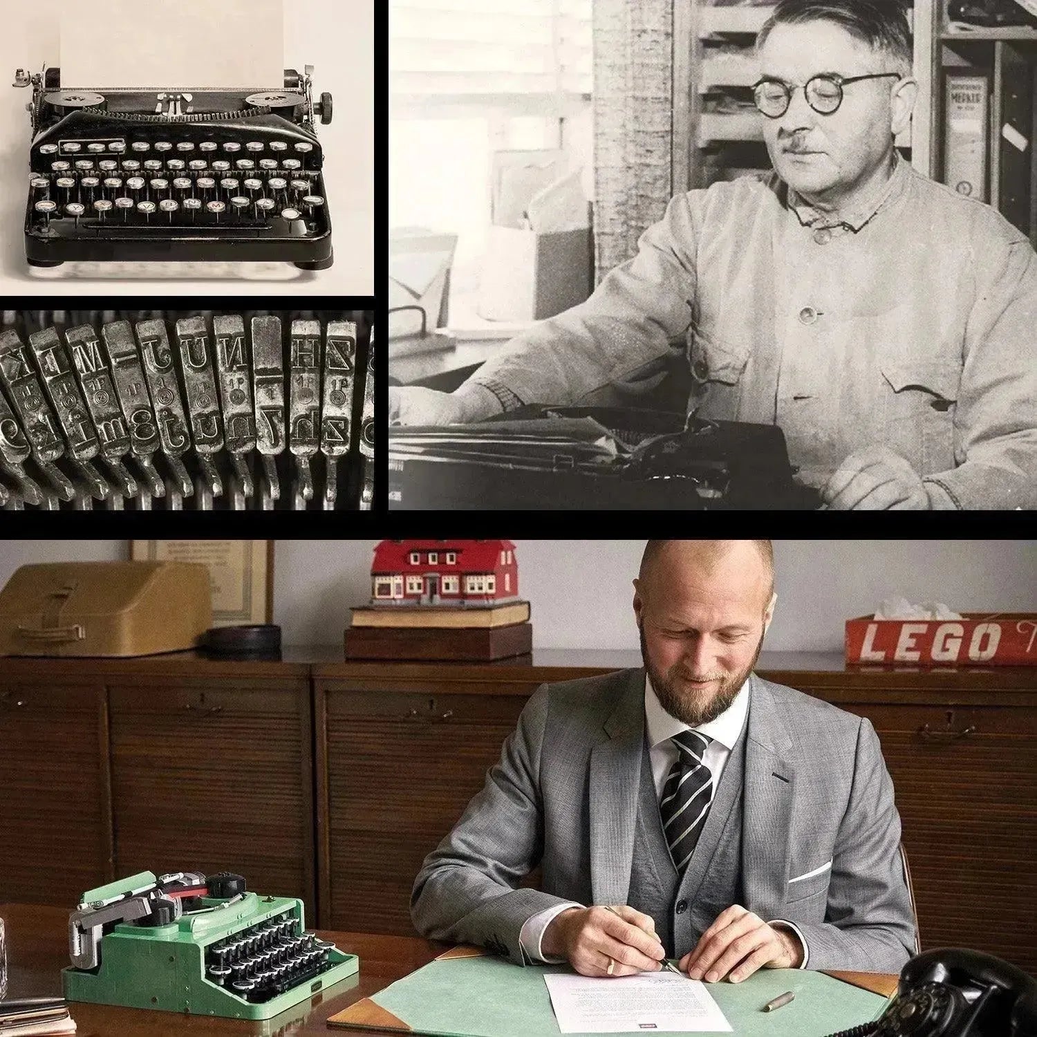 LEGO Type machine / Typewriter 21327 Ideas (USED) LEGO IDEAS @ 2TTOYS | Official LEGO shop😊🥰 LEGO €. 174.99