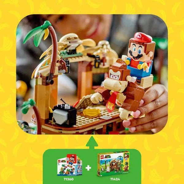 LEGO Uitbreidingsset: Donkey Kongs boomhut 71424 SuperMario LEGO @ 2TTOYS | Official LEGO shop😊🥰 LEGO €. 54.98