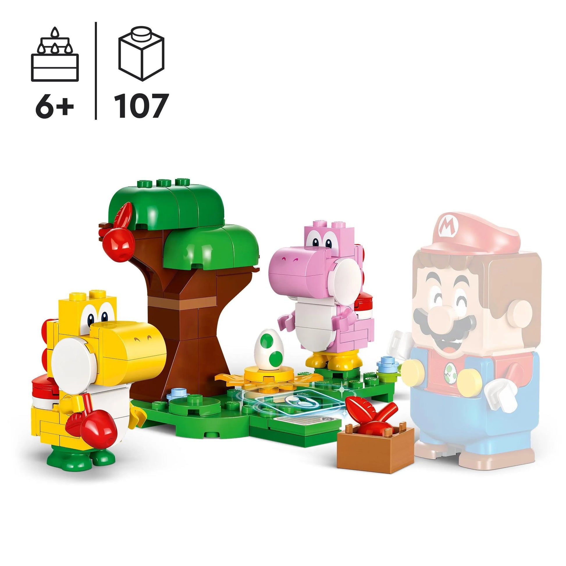 LEGO Uitbreidingsset: Yoshi's eigenaardige woud 71428 SuperMario LEGO Super Mario @ 2TTOYS | Official LEGO shop😊🥰 LEGO €. 8.49