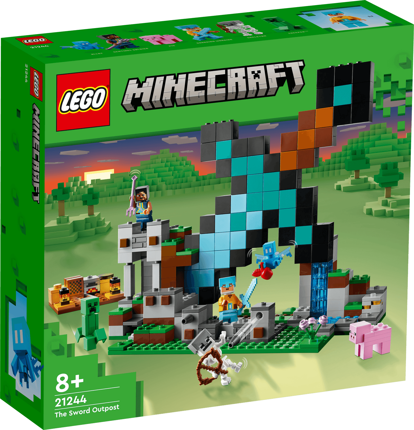 LEGO Uitvalbasis zwaard 21244 Minecraft LEGO MINECRAFT @ 2TTOYS LEGO €. 38.48