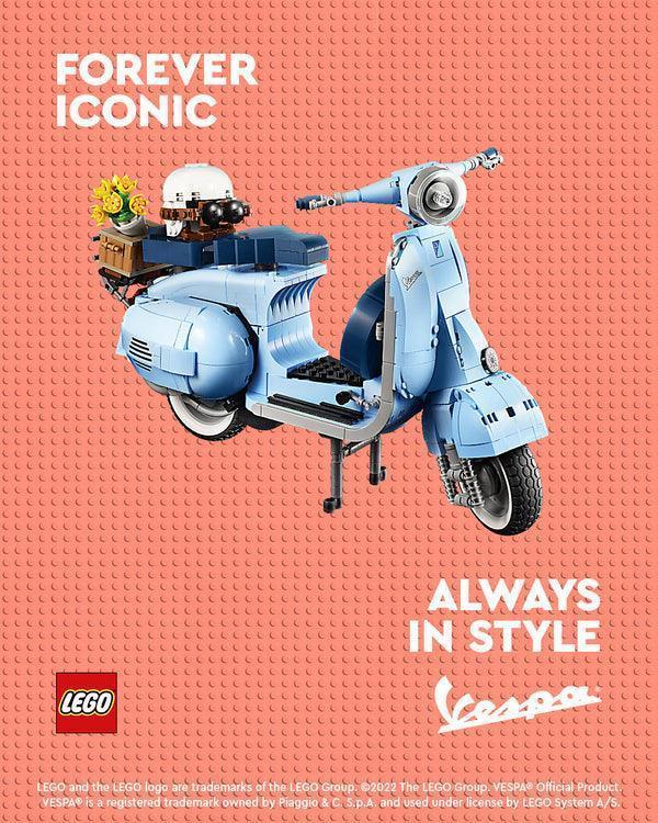 LEGO Vespa 125 Piaggio Scooter 10298 Icons LEGO CREATOR EXPERT @ 2TTOYS | Official LEGO shop😊🥰 LEGO €. 84.99